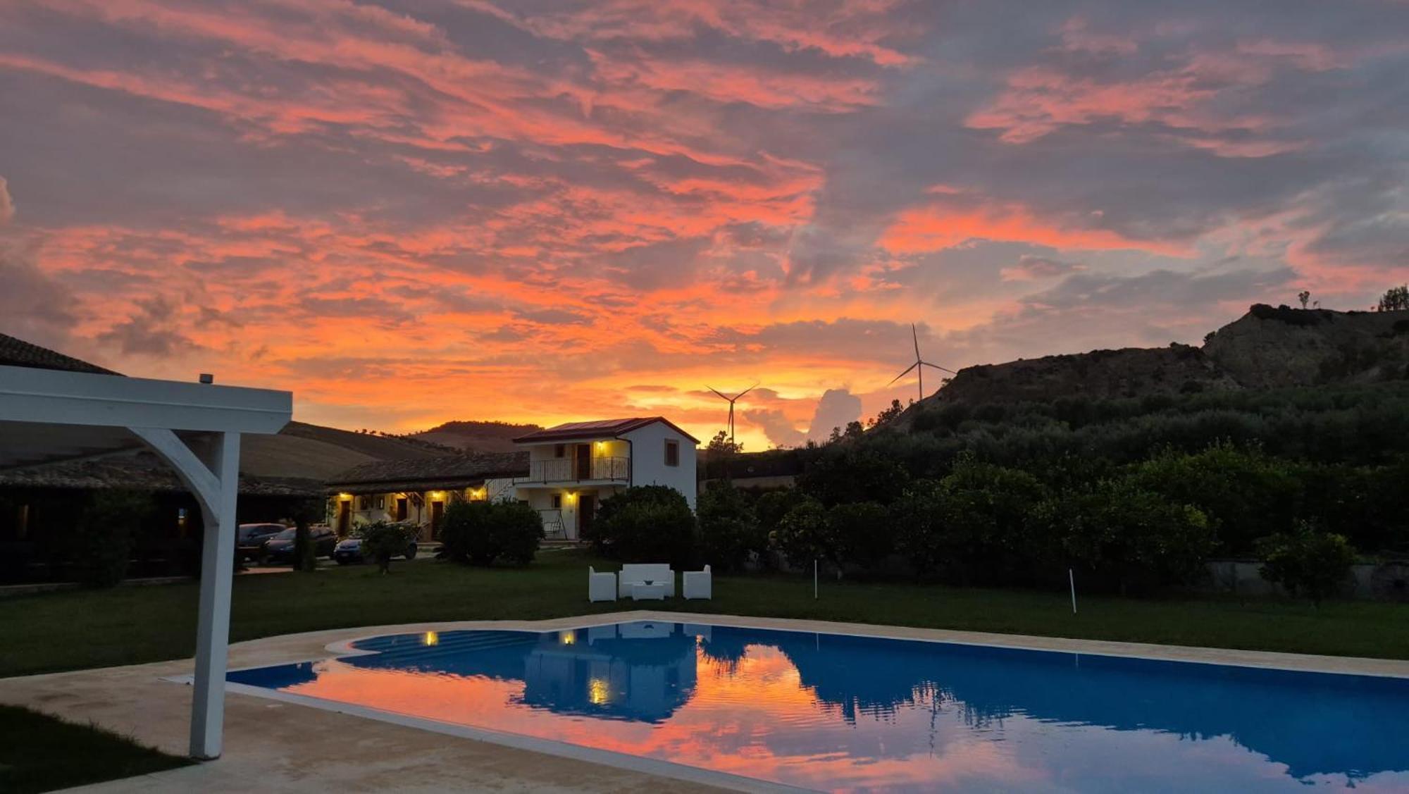 Agriturismo Trappeto Vecchio San Demetrio Corone Экстерьер фото
