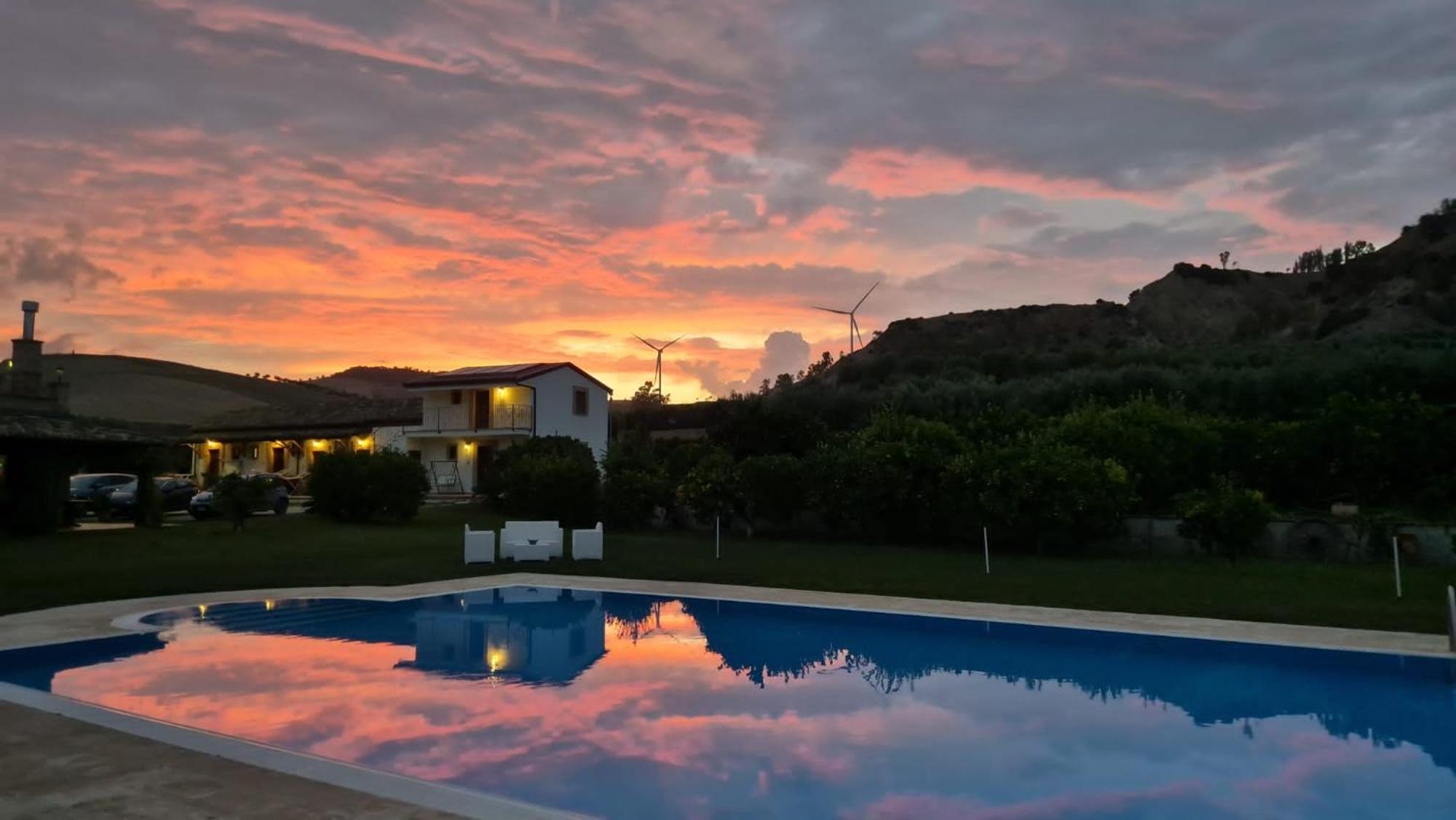 Agriturismo Trappeto Vecchio San Demetrio Corone Экстерьер фото